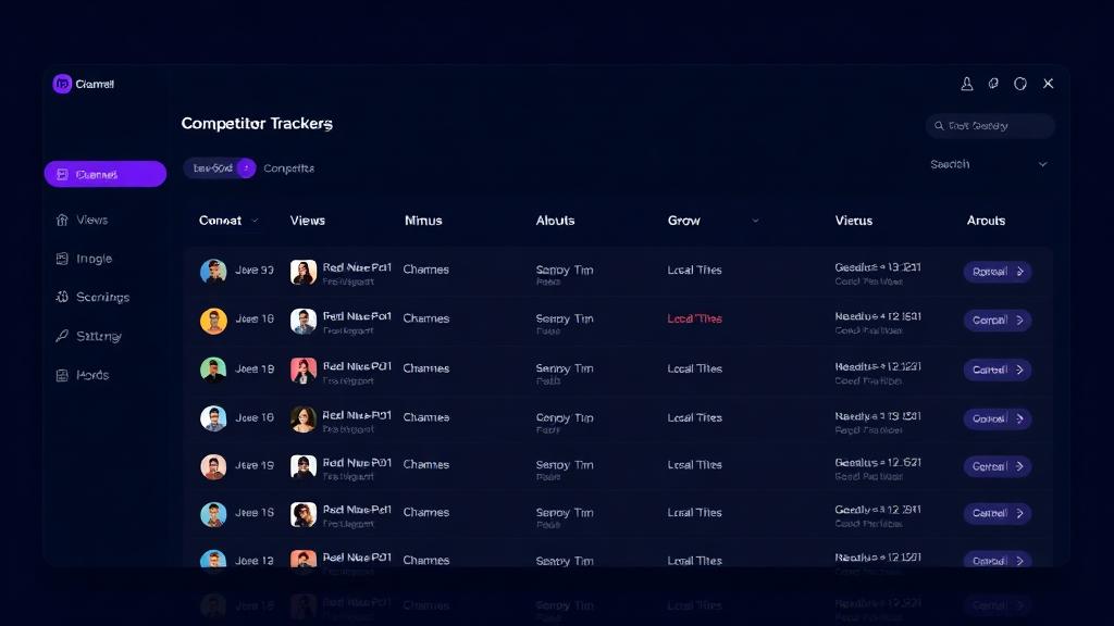Competitor Tracker preview